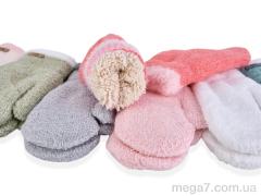Варежки, RuBi оптом 6366 mix