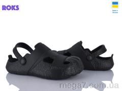 Кроксы, Roks оптом 528 чорний