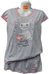 Нічні піжами жіночі БАТАЛ оптом