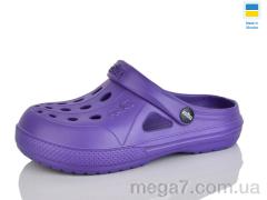 Кроксы, Lot Shoes оптом --- Крокс паяс жіночий фіолетовий