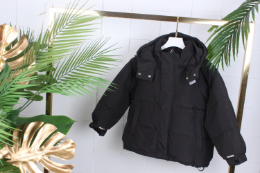 Куртки демисезонные детские (черный) оптом 69804251 FT095-51