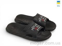 Шлепки, Rai shoes оптом DS68 чорний