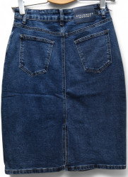 Спідниці джинсові жіночі DKNSEL БАТАЛ оптом 