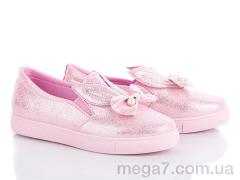 Слипоны, Ok Shoes оптом 1222-1 pink