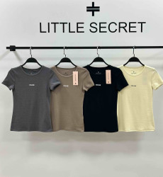 Футболки жіночі (жовтий) оптом Little Secret 