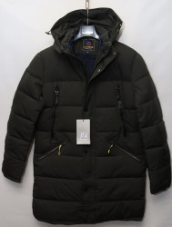 Куртки зимние мужские на меху (khaki) оптом 09436715 A10-63