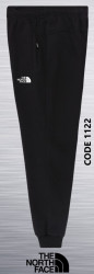 Спортивные штаны мужские на флисе (черный) оптом 71920653 1122-16