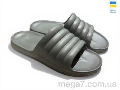 Шлепки, Rai shoes оптом 408 сірий