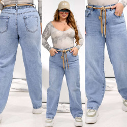 Джинсы женские БАТАЛ оптом 83026574 226-9