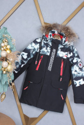 Куртки зимние детские (black) оптом 32657014 А398-5