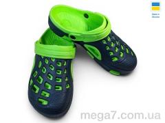 Кроксы, Rai shoes оптом 308 синьо-зелений