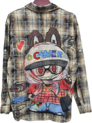 Сорочки жіночі ПОЛУБАТАЛ оптом BASE 