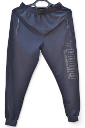 Спортивные штаны подростковые  (темно-синий) оптом 16802394 005-2