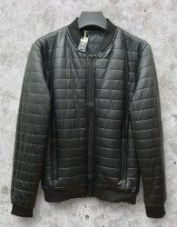 Куртки кожзам мужские DICNI (черный) оптом 39756180 H7-53-1-3