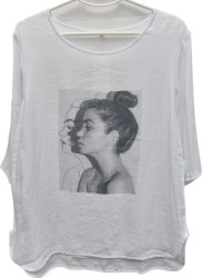 Футболки женские ПОЛУБАТАЛ оптом 58934720 352-6