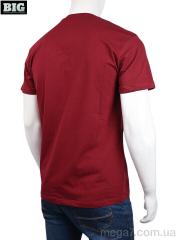 Футболка, BIG оптом 3707-0061-1 bordo