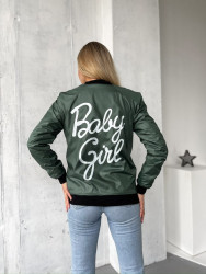 Бомбери жіночі (хакі) оптом Nicole Soboleva