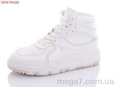 Кроссовки, QQ&Панда оптом BK72 white