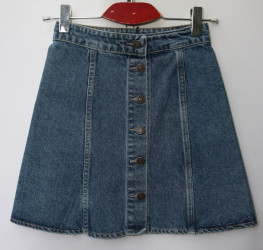 Юбки джинсовые женские JEAN SHOP оптом 71860425 2218-2