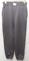 Спортивные штаны женские БАТАЛ на меху оптом 85174062 F71114-32