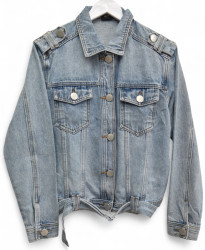 Куртки джинсовые женские KT.MOSS оптом 16350849 3013-11