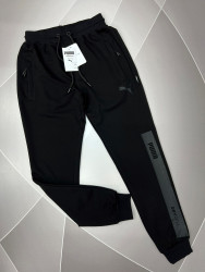 Спортивные штаны мужские (черный) оптом Турция 08791652 01-9