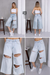 Шорты женские джинсовые оптом 16420975 52597