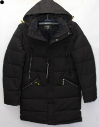 Куртки зимние мужские на флисе (black) оптом 17905862 A-10-29