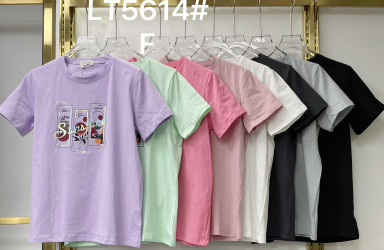 Футболки жіночі Батал оптом NANA 