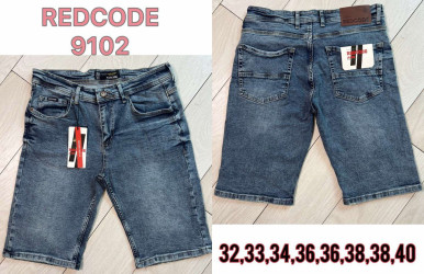 Шорты джинсовые мужские REDCODE оптом Турция 92045678 9102-55