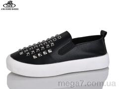 Слипоны, Jibukang оптом D728-1 black