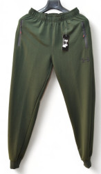 Спортивные штаны мужские (хаки) оптом 04615978 QD-1-19