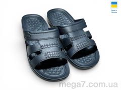 Шлепки, Rai shoes оптом С21 синій