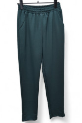 Спортивные штаны женские (темно-зеленый) оптом 95820317 002-12