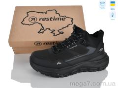 Кроссовки, Restime оптом OMZ26850 black