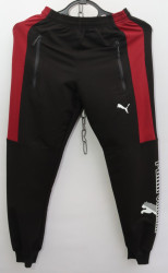 Спортивные штаны подростковые (black) оптом 56417328 06-31