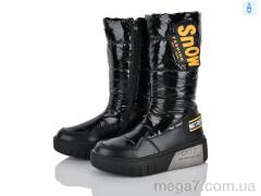 Дутики, Clibee-ShoSho оптом A110 black-yellow