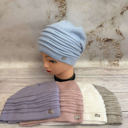 Шапки жіночі на флісі оптом CAP