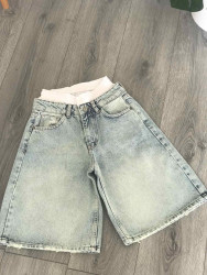Шорты джинсовые женские оптом 48769503 51977-8