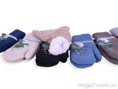 Варежки, RuBi оптом 2711 mix