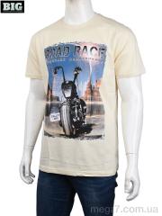 Футболка, BIG оптом 3707-116-8 beige