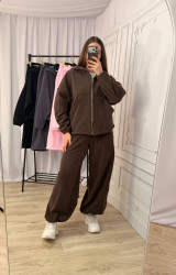 Спортивные костюмы женские на флисе оптом 68350927 4300-52