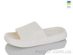 Шлепки, M&L  Alex13 оптом B112 білий