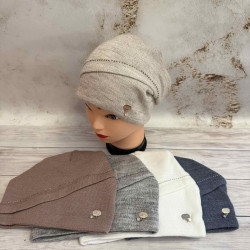 Шапки жіночі на флісі оптом CAP