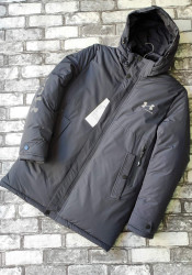 Куртки зимние мужские (серый) оптом Китай 80465219 08-31