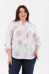 Рубашки женские БАТАЛ оптом 57964120 21-79