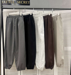 Спортивные штаны женские (шоколад) оптом 70514263 S799-67