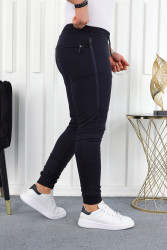 Спортивні штани чоловічі (темно-синій) оптом 2BRO 