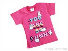 Футболка, Kids-modnik оптом 117-1 кораловий