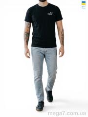 Футболка, Sport style оптом 01PU норма чорний